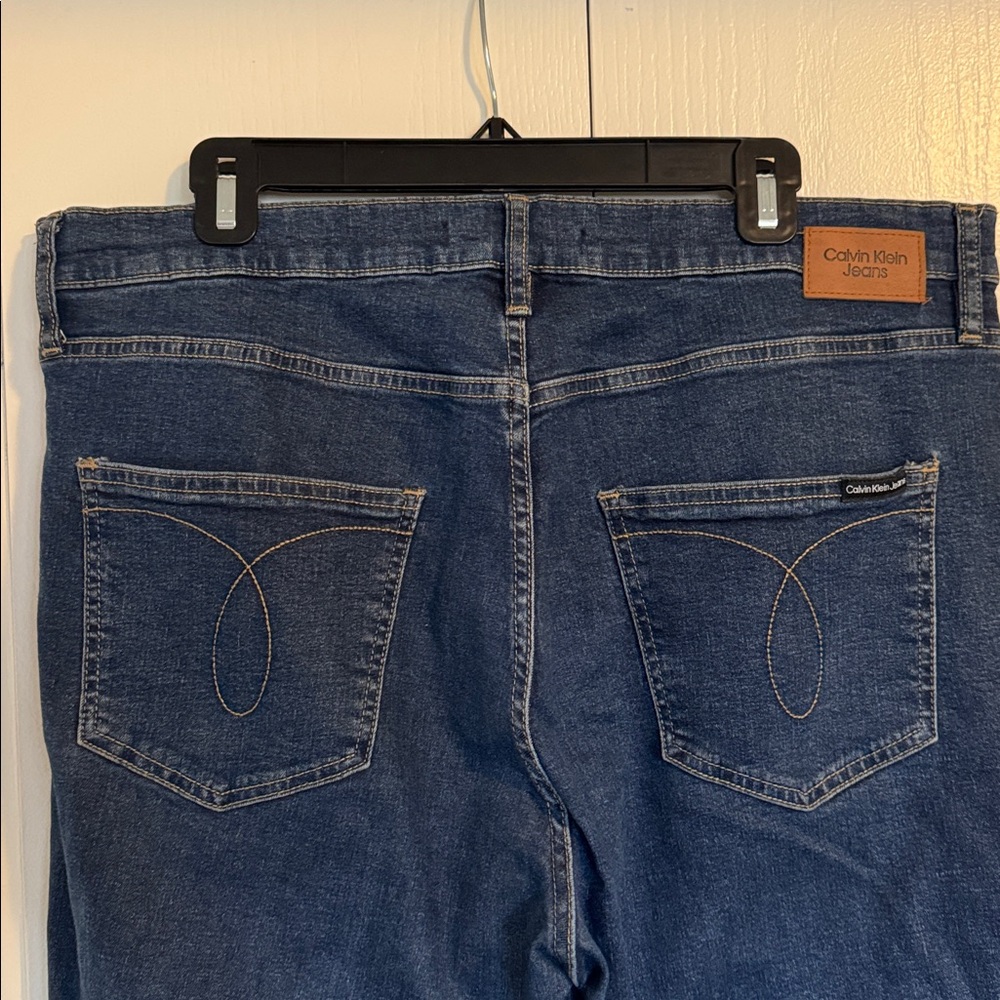 Calvin Klein high rise skinny jeans sz 16/33